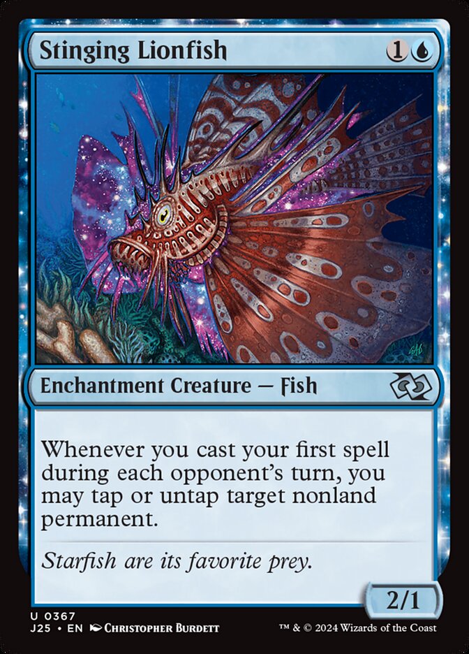 Stinging Lionfish — Foundations Jumpstart (J25) #367