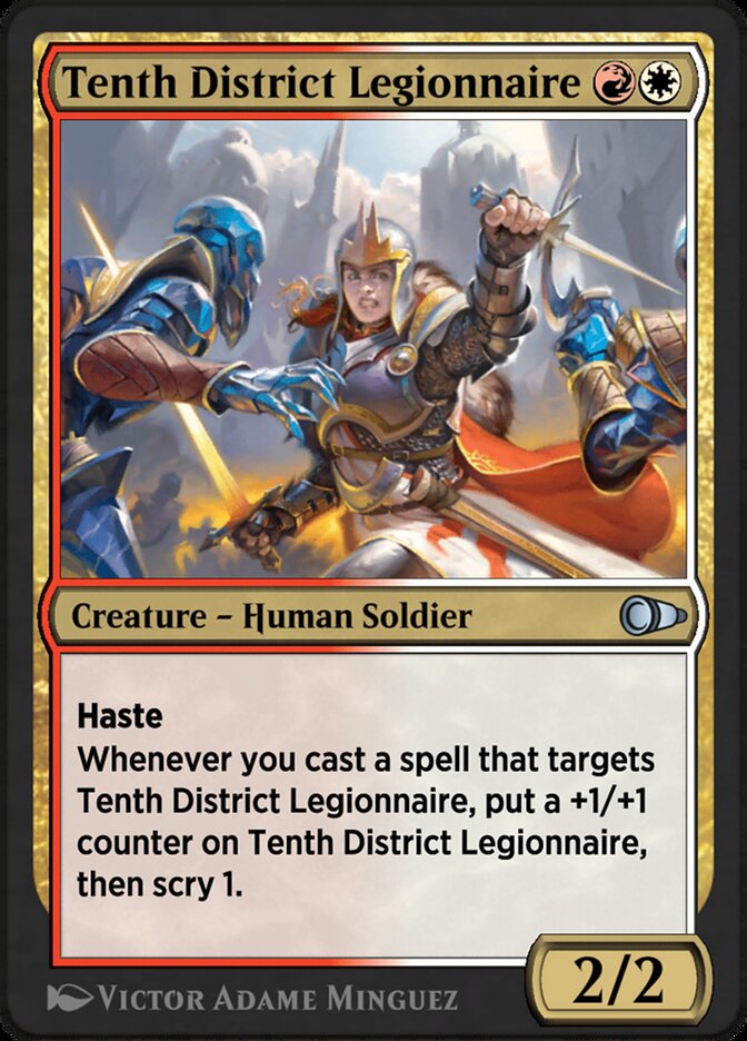 Tenth District Legionnaire — Pioneer Masters (PIO) #247