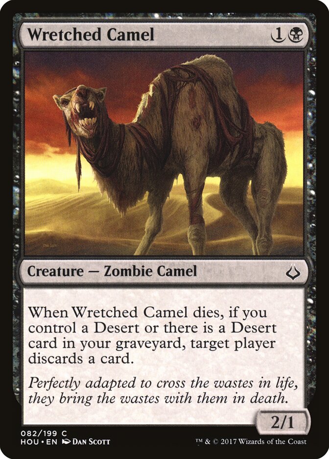 Wretched Camel — Hour of Devastation (HOU) #82
