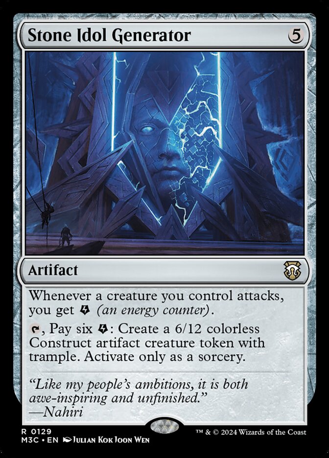 Stone Idol Generator — Modern Horizons 3 Commander (M3C) #129