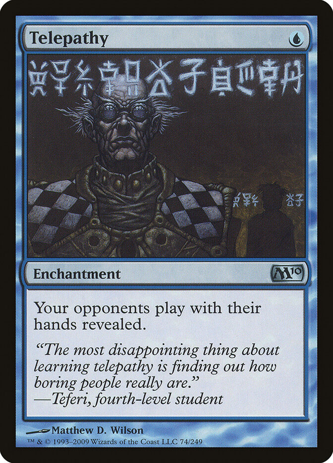 Telepathy — Magic 2010 (M10) #74