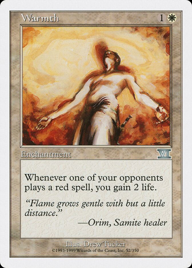 Warmth — Classic Sixth Edition (6ED) #52