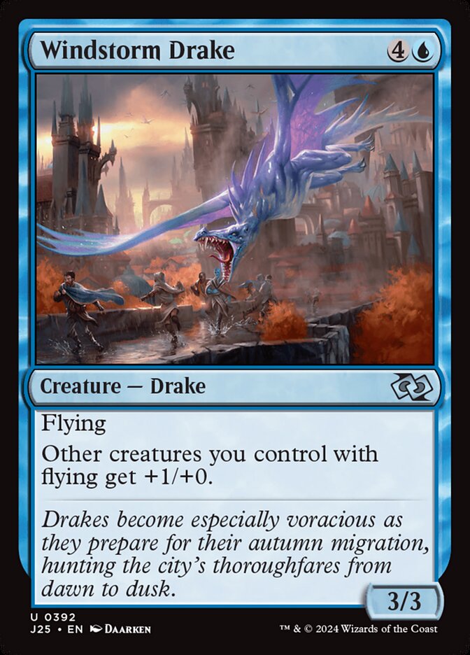 Windstorm Drake — Foundations Jumpstart (J25) #392