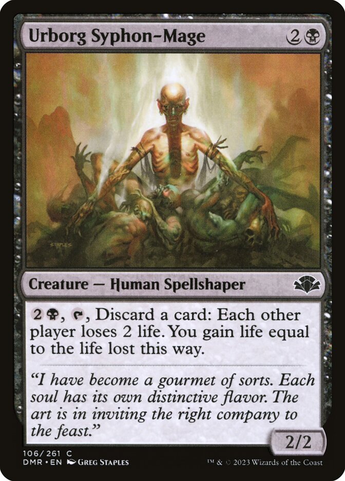 Urborg Syphon-Mage — Dominaria Remastered (DMR) #106