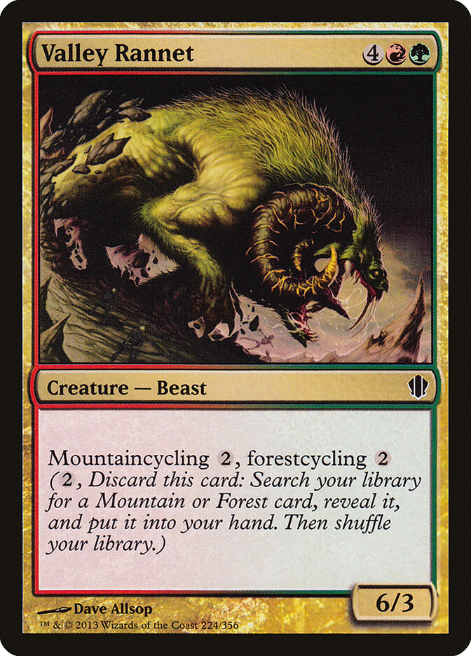 Valley Rannet — Commander 2013 (C13) #224