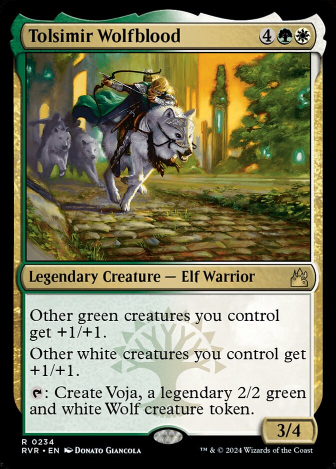 Tolsimir Wolfblood — Ravnica Remastered (RVR) #234