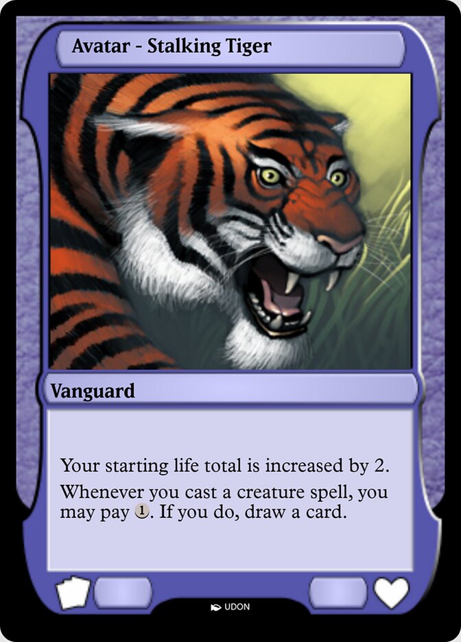 Stalking Tiger Avatar — Magic Online Avatars (PMOA) #7