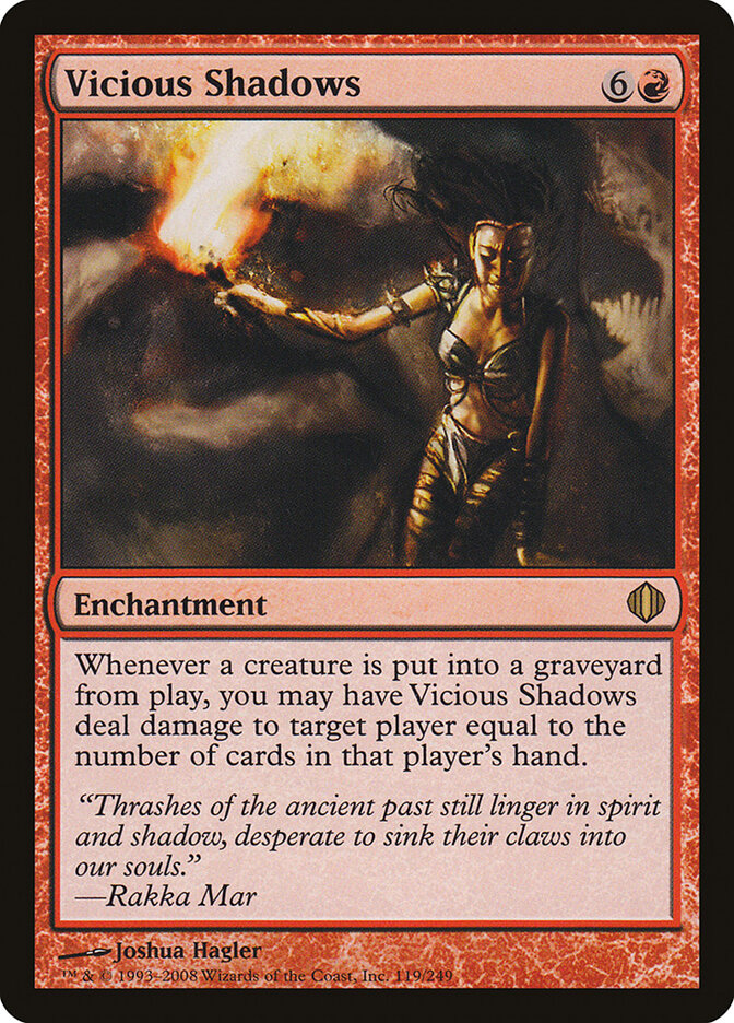Vicious Shadows — Shards of Alara (ALA) #119