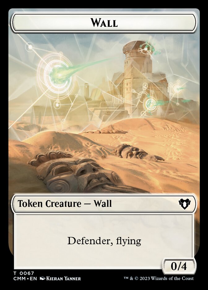 Wall — Commander Masters Tokens (TCMM) #67