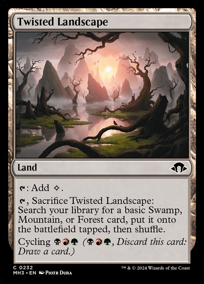 Twisted Landscape — Modern Horizons 3 (MH3) #232