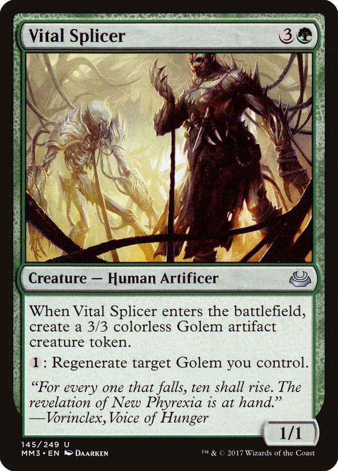 Vital Splicer — Modern Masters 2017 (MM3) #145