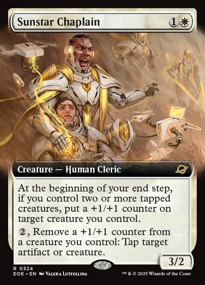 Sunstar Chaplain — Edge of Eternities (EOE) #324