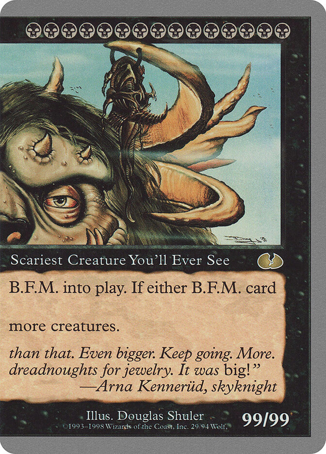 B.F.M. (Big Furry Monster) — Unglued (UGL) #29