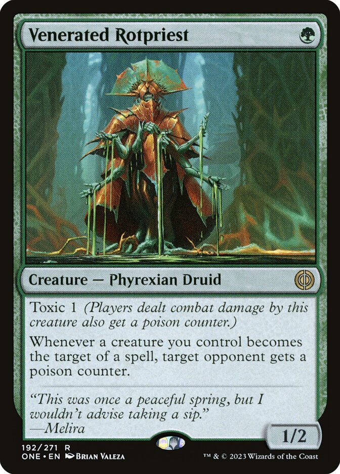 Venerated Rotpriest — Phyrexia: All Will Be One (ONE) #192