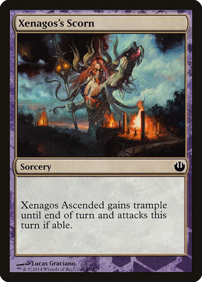 Xenagos's Scorn — Defeat a God (TDAG) #12