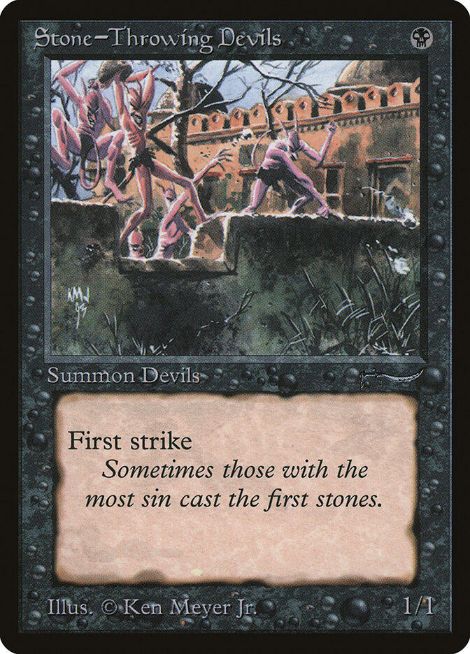 Stone-Throwing Devils — Arabian Nights (ARN) #33