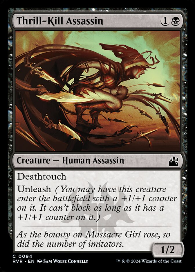 Thrill-Kill Assassin — Ravnica Remastered (RVR) #94