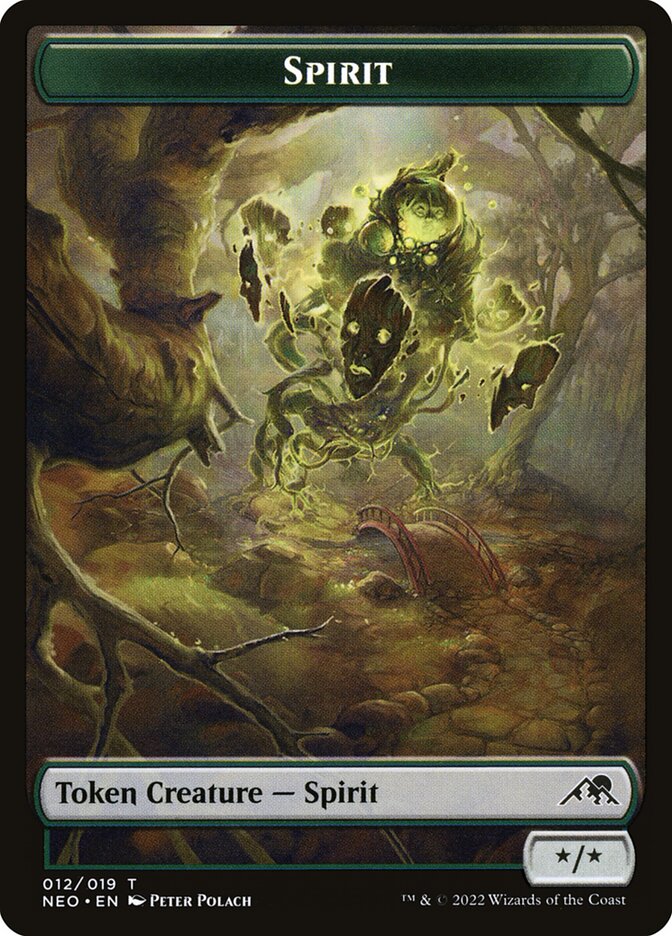 Spirit — Kamigawa: Neon Dynasty Tokens (TNEO) #12