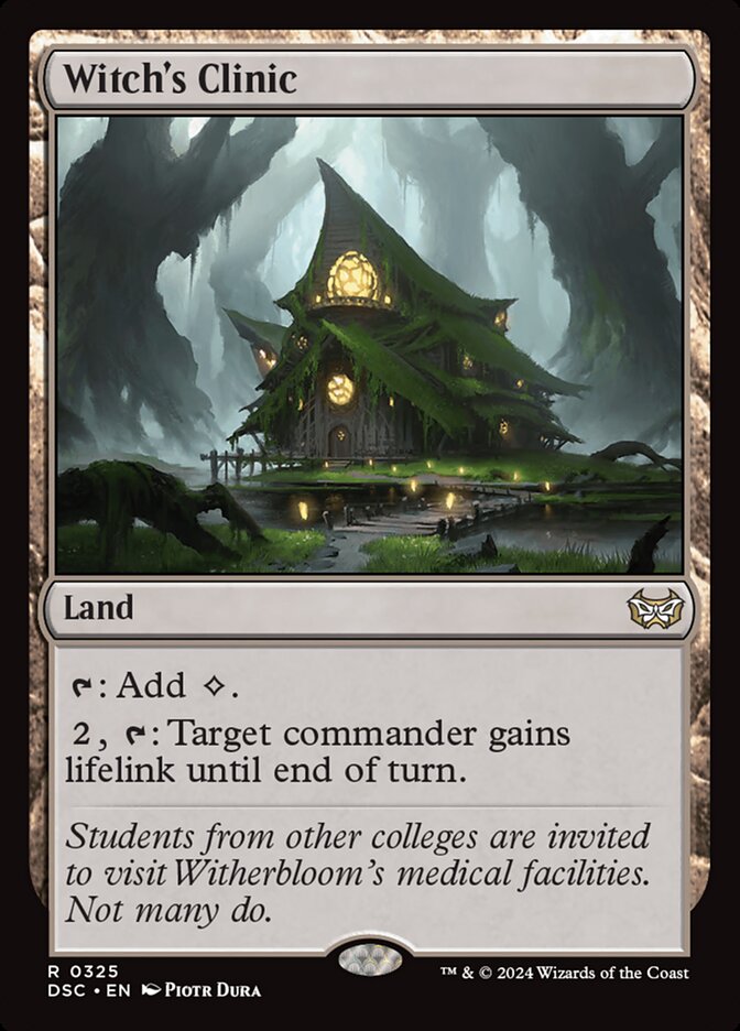 Witch's Clinic — Duskmourn: House of Horror Commander (DSC) #325