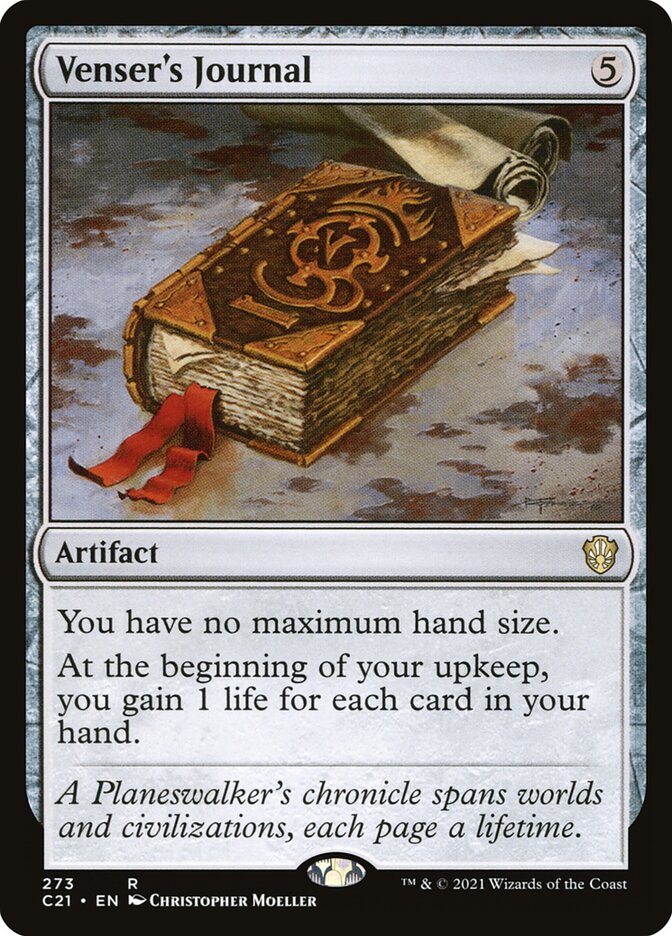 Venser's Journal — Commander 2021 (C21) #273