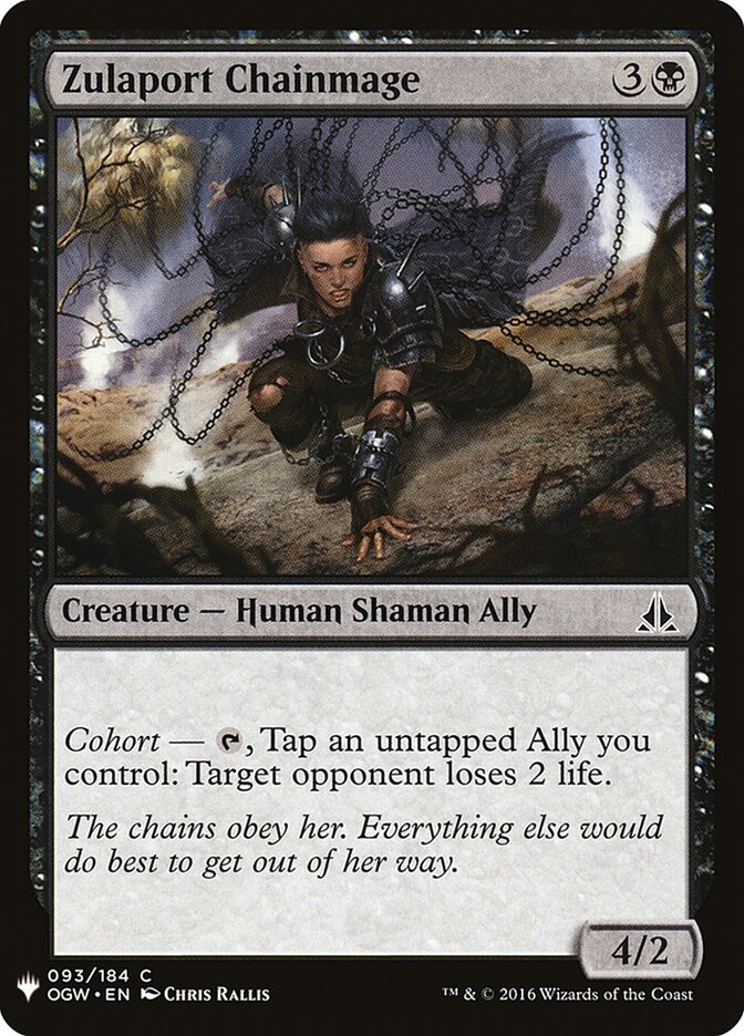 Zulaport Chainmage — The List (PLST) #OGW-93
