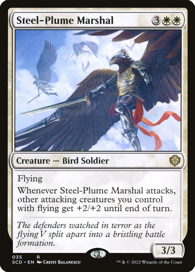 Steel-Plume Marshal — Starter Commander Decks (SCD) #35