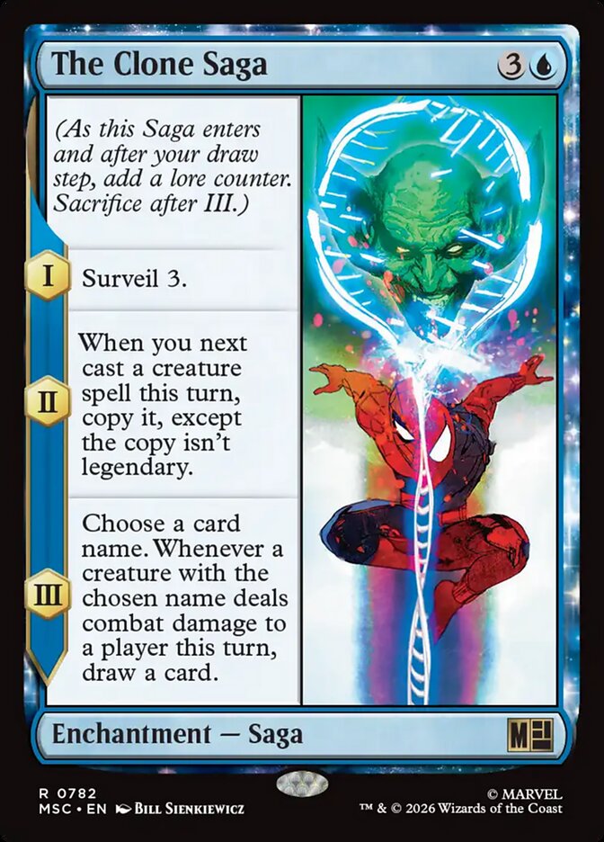 The Clone Saga — Marvel Super Heroes Commander (MSC) #782