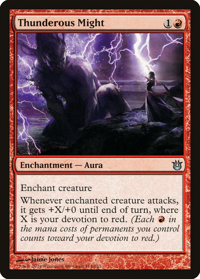 Thunderous Might — Born of the Gods (BNG) #114