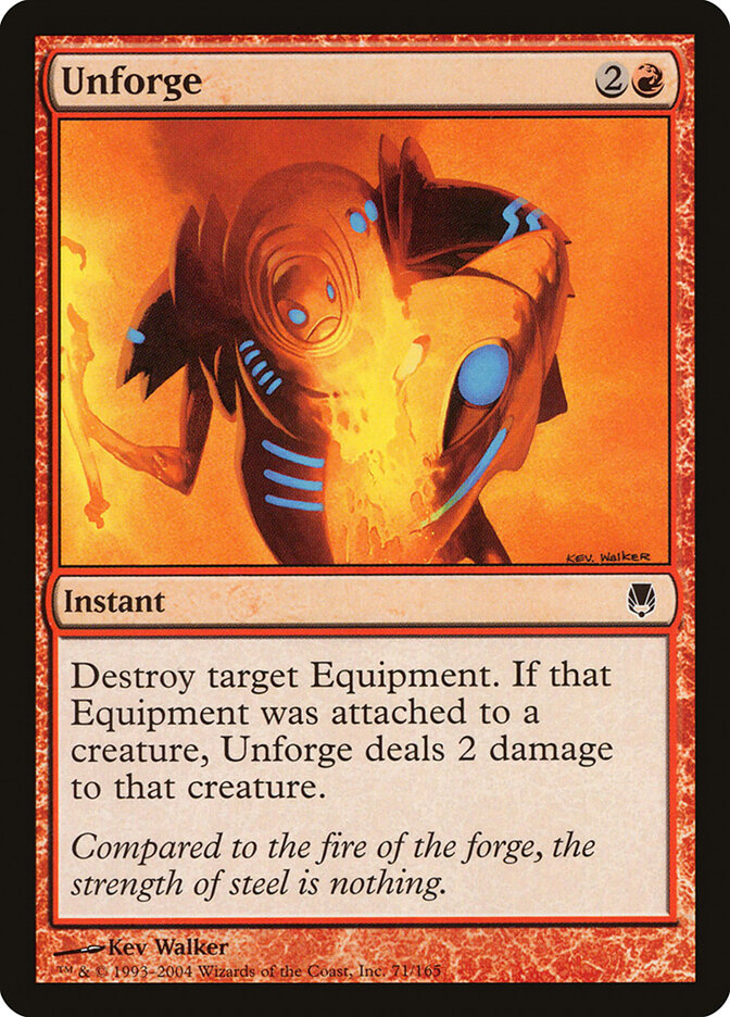 Unforge — Darksteel (DST) #71