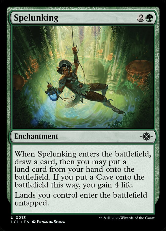 Spelunking — The Lost Caverns of Ixalan (LCI) #213