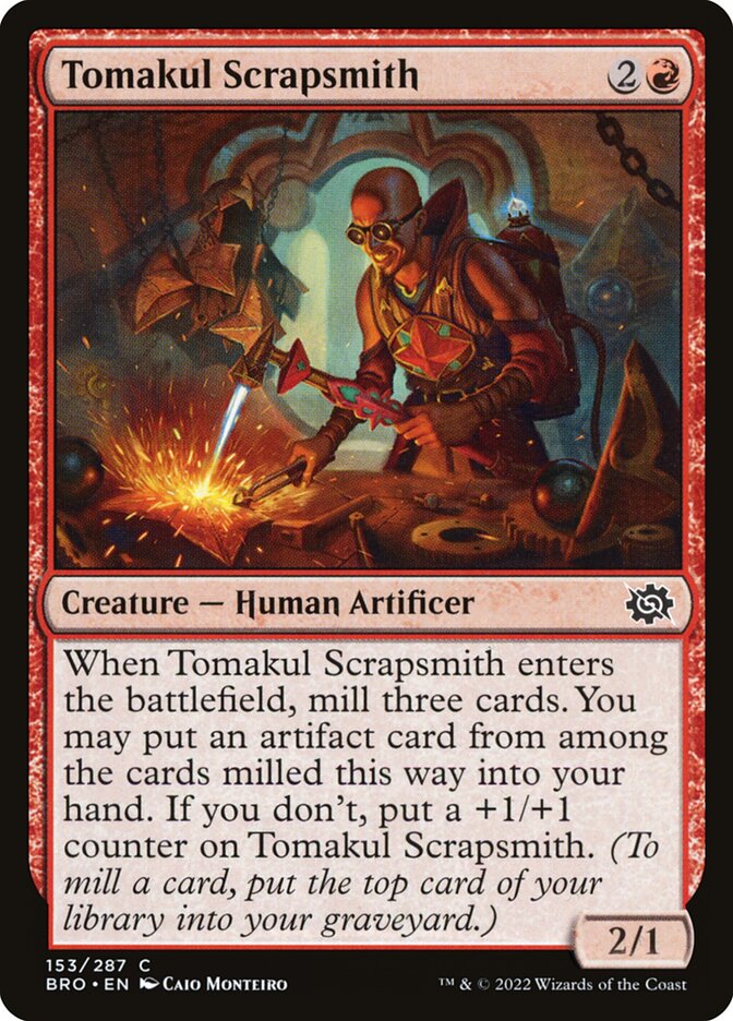 Tomakul Scrapsmith — The Brothers' War (BRO) #153