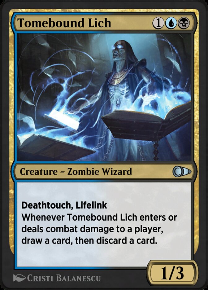 Tomebound Lich — Pioneer Masters (PIO) #249