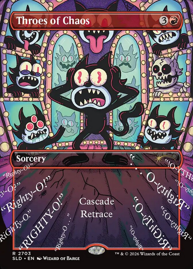Throes of Chaos — Secret Lair Drop (SLD) #2703