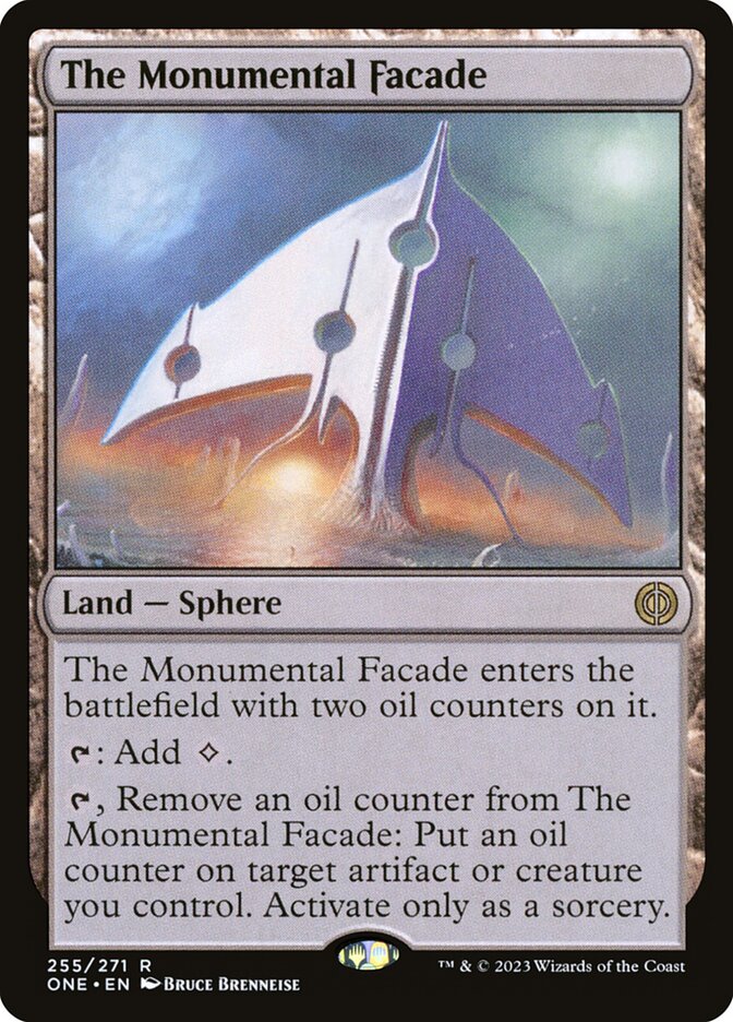 The Monumental Facade — Phyrexia: All Will Be One (ONE) #255