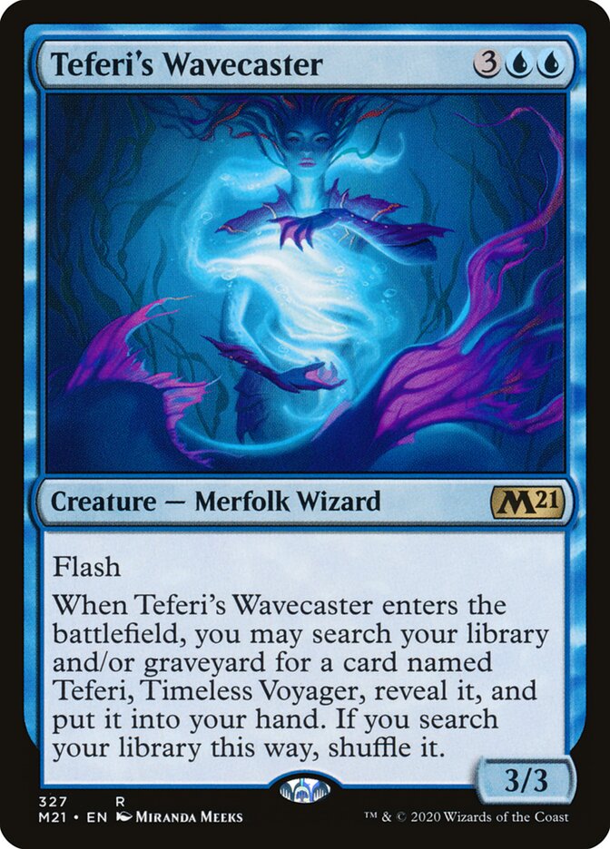 Teferi's Wavecaster — Core Set 2021 (M21) #327