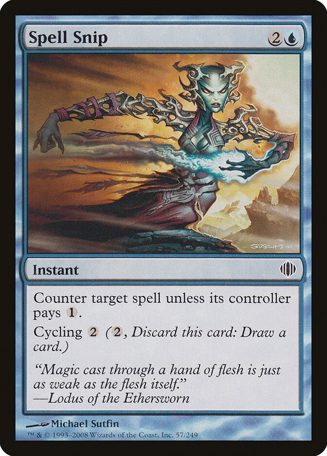 Spell Snip — Shards of Alara (ALA) #57