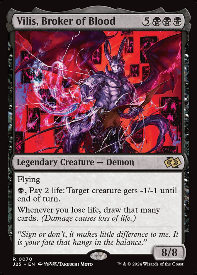 Vilis, Broker of Blood — Foundations Jumpstart (J25) #70