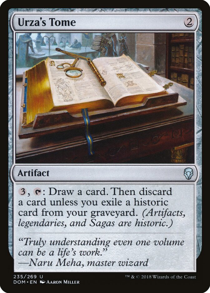 Urza's Tome — Dominaria (DOM) #235