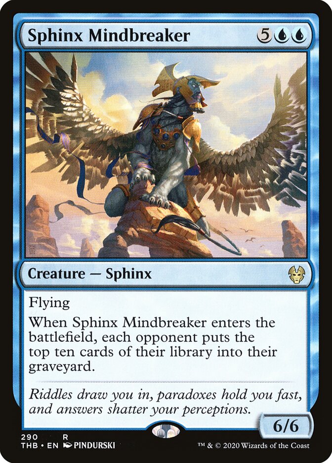 Sphinx Mindbreaker — Theros Beyond Death (THB) #290