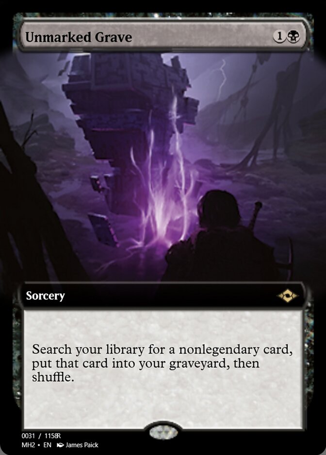 Unmarked Grave — Magic Online Promos (PRM) #91263
