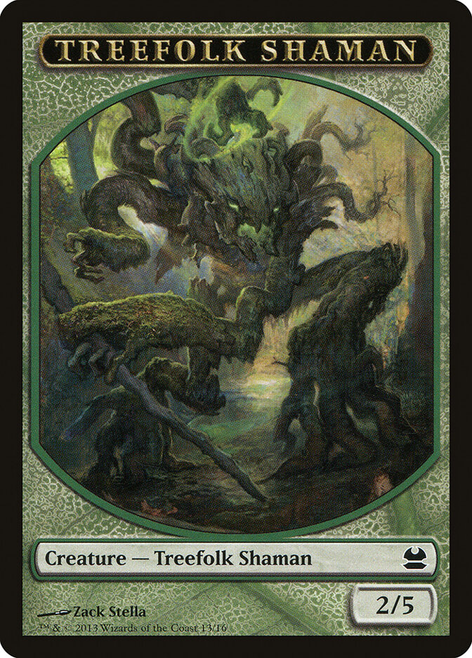 Treefolk Shaman — Modern Masters Tokens (TMMA) #13
