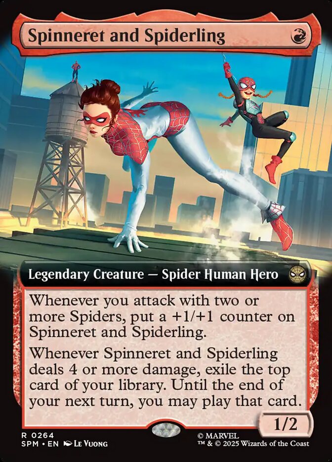 Spinneret and Spiderling — Marvel's Spider-Man (SPM) #264