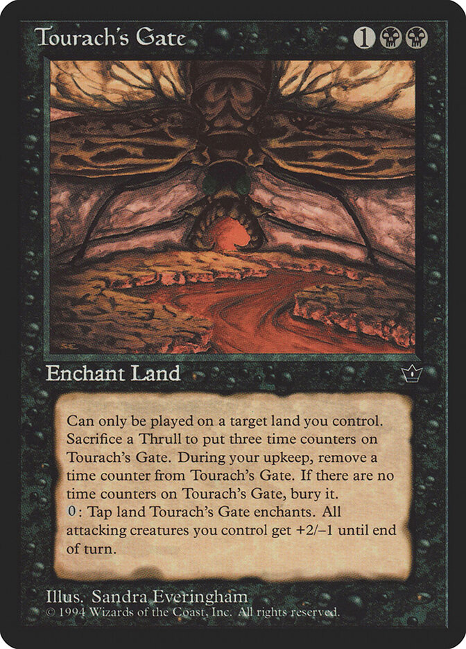 Tourach's Gate — Fallen Empires (FEM) #48