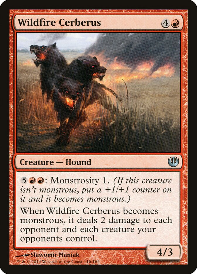 Wildfire Cerberus — Journey into Nyx (JOU) #116