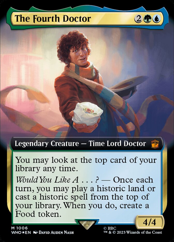 The Fourth Doctor — Doctor Who (WHO) #1006