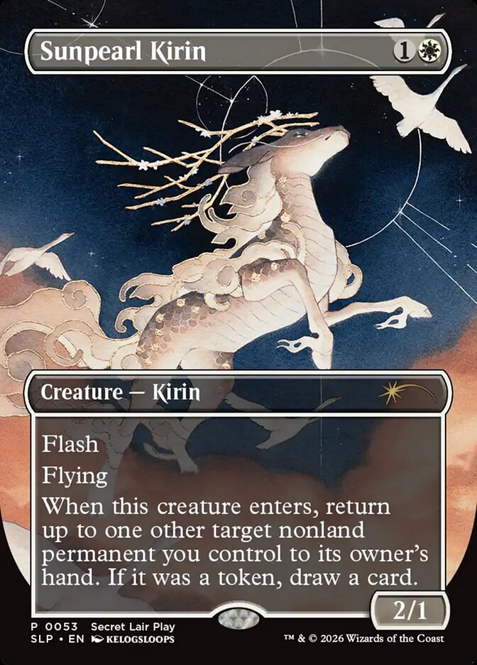 Sunpearl Kirin — Secret Lair Promo (SLP) #53