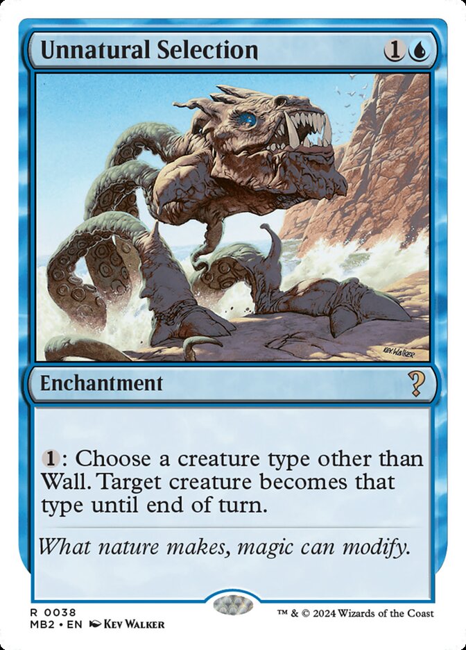 Unnatural Selection — Mystery Booster 2 (MB2) #38