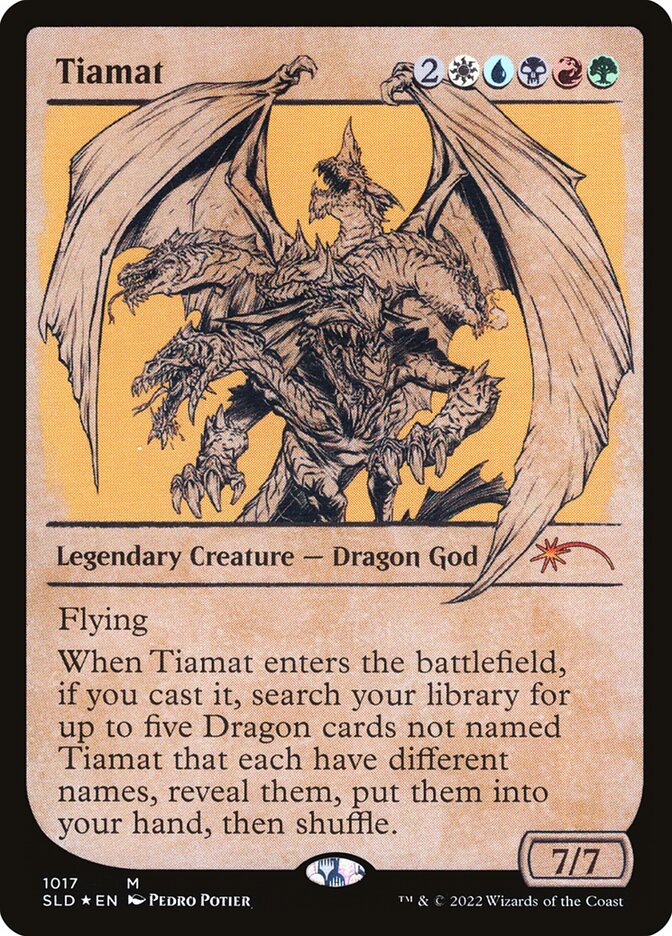 Tiamat — Secret Lair Drop (SLD) #1017