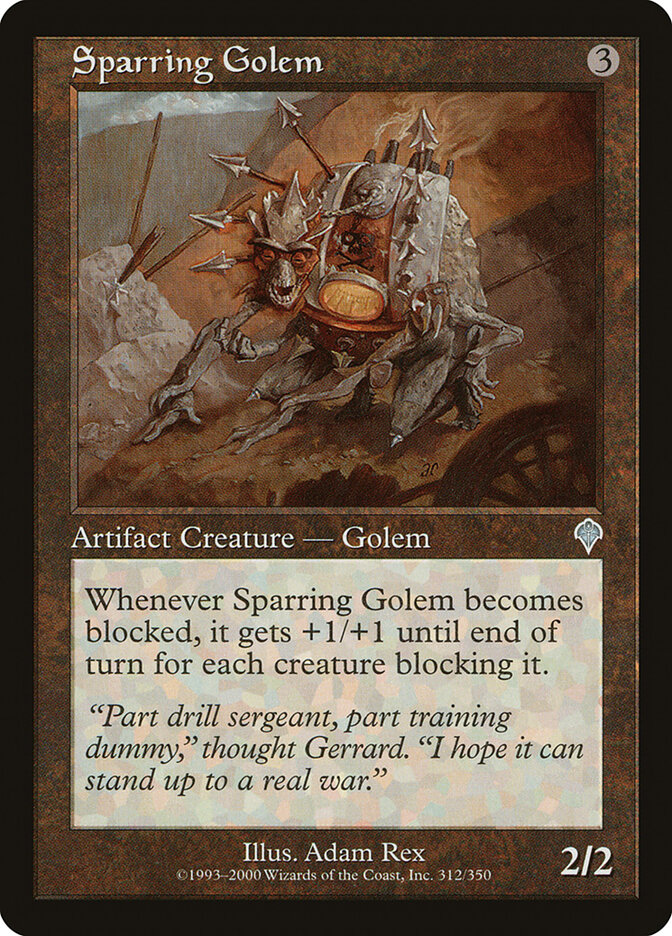 Sparring Golem — Invasion (INV) #312