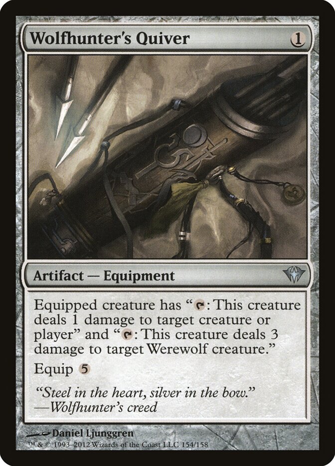 Wolfhunter's Quiver — Dark Ascension (DKA) #154